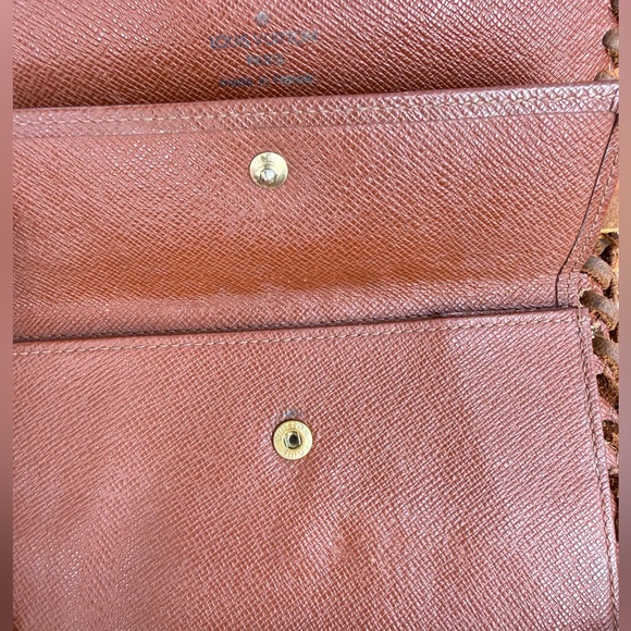 Louis Vuitton Brown Monogram Fringe Crossbody with Turquoise Studs - Picture 7 of 14